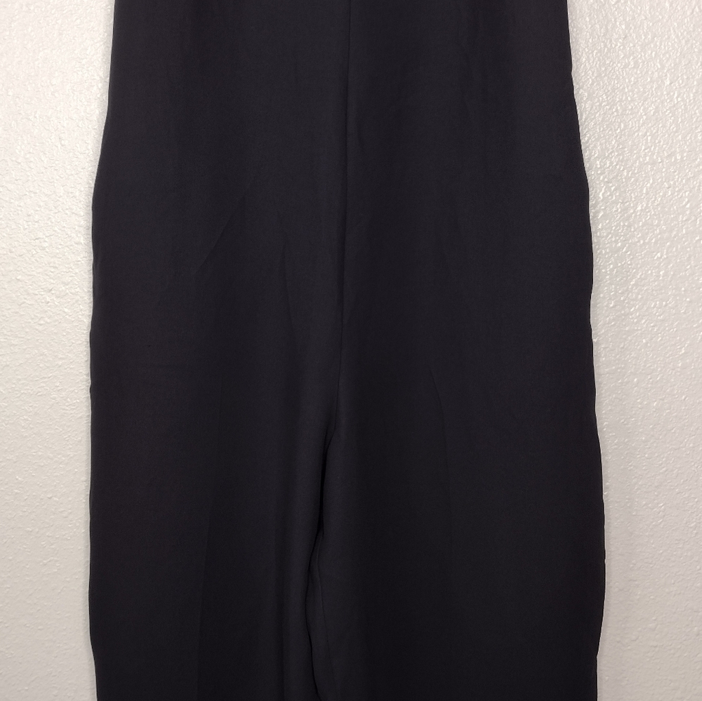 NWT Derek Lam Women's Black Dress Jumpsuit Size M - Picture 4 of 15